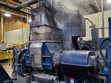 Kneader #KD-75-250D, Industrial Rubber/Silicone Internal Mixer, 75-liter, 250 HP motor, 2-wing tangential