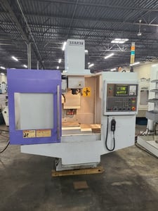 Sharp #SV-2412, CNC Vertical Machining Center, 27.5" x 12" table, 24" X, 12" Y, 18" Z, 7.5 HP, 8000 RPM, CAT