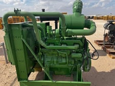 325 HP John Deere #6081, diesel engine, 2200 RPM, 4368 hours, radiator thru flywheel