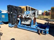 1493 BHP MTU #16V2000, diesel engine w/ radiator, 1800 RPM