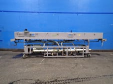 Gatto #DBG105C-14-3, Vacuum Sizing Tank, 11" x 144" capacity, 440 V.