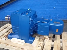 20 HP, 1777 RPM, Sew-Eurodrive, Gear Drive, 15 RPM Out, 230/460 Volts