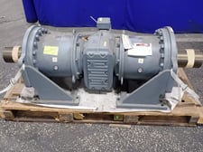 4500 RPM, Sew-Eurodrive #KF107-CM112H/NR/HR/TF/AS1H/KK, Gear Unit, 3 Phase, 400 Volts