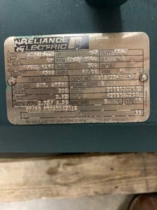 50 HP 1750/2100 RPM Reliance, Frame LC2115ATZ, DP, 500 VA