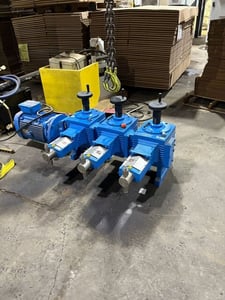 Lewa #ECOFLOW-LDE3, Triplex metering pump, 1.03 GPM, 235 L/H, 160 Bar, 2022