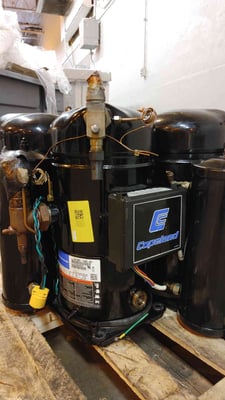 Copeland #ZR19M3-TWD0-961, Compliant Scroll Motor, 460 V., 3PH (3 available)