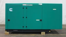 100 kW Cummins #C100N6, standby Natural gas LP generator set, #QSJ5.9G-G3 engine, 162 HP, PMG, sound