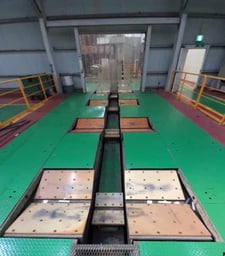 Jugairo Japan, Color Coating Line, 20 Ton, 67" width, 0.009"-0.079" coil, 1999