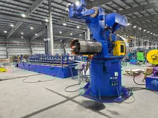 17 Stand, ASC, Stud & Track Rollform Line, 2-1/2" spindles, 30 HP, 2004