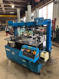 48" Lapmaster, pneumatics or open face, variable speeds, timer, slurry pump, excellent, 2013