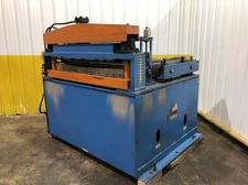 48" ASC, precut front end coil upcut shear & feeder rolls