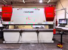 250 Ton, Accurpress #Accell-425012, CNC press brake, 12' overall, 126" between housing, Vision Control, 12"