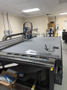 Multicam #Celero-4, router with addition spindle assembly, 6' x 10' table, 220 V., 1 phase, 2022