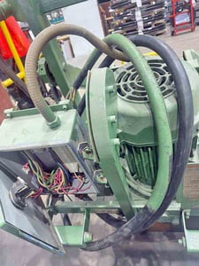 Signode #M20, banding head, .75" strapping capacity, 3 HP AC motor, 1685 RPM, 230/460 V.
