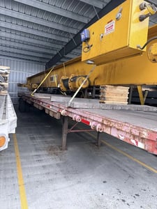 15 Ton, P & H, overhead bridge crane, 53' Span, 14' lift height