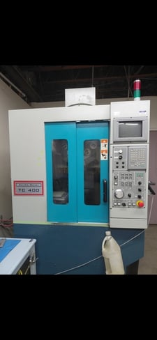 Akira-Seiki #TC-400, CNC vertical machining center, 12 automatic tool changer, 18" X, 12" Y, 12" Z, 10000