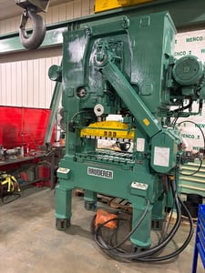 60 Ton, Bruderer #BSTA-60H, High-Speed Precision Stamping Press, 300-1500 SPM, 440 Volts, 1996