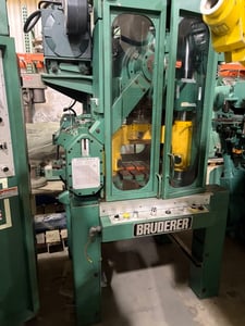 22 Ton, Bruderer #BSTA-22E, High-Speed Precision Stamping Press, 1.97" ram adjustment, 14.5" x 6" bed