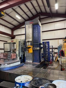 5.1" Tos #WHQ-13, CNC horizontal boring mill, 197" X, 118" Y, 39" Z, 3000 RPM, #50, Heidenhain i530, Renishaw