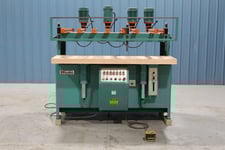 Sicotte #J-3H-6, Multi-Spindle Vertical Borer, 24" x 72" table, rebuilt