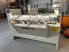 Koch Sprint #PTP-3/1300, Automated Dowel Machine, 7200 RPM, 1.25 HP, 2.4" x 51" stock, 2007
