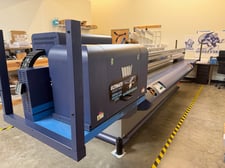 Vanguard #VKL300D, Flatbed LED UV Printer, 18 SFPM, Kyocera Print Heads 5' x10', 2021