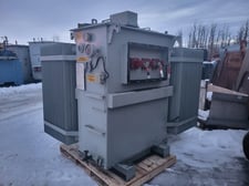 1500 KVA 13800 Primary, 600 Secondary, Northern Transformer, Silicone-Filled Industrial Power Transformer