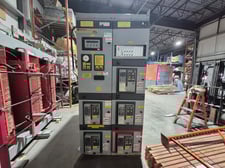 3200 Amps Cutler-Hammer Magnum, Low-Voltage Metal-Enclosed Switchgear Lineup, MDS616 & MDS632 main breakers