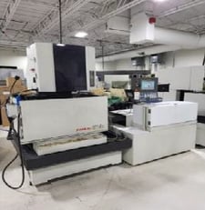 Fanuc #Robocut-1iC-16, CNC wire Electrical Discharge Machine, 21.6" x 14.6" x 16", Fanuc 180is-WB, automatic