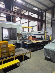 730 Ton, 89.6 oz., Van Dorn, Demag #730-Spectra, injection molding machine, 3.74" screw diameter, Psathfinder