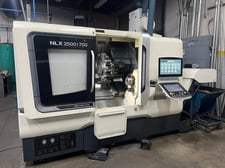 DMG, Mori #NLX-2500/700, CNC turning center, 10" dual chuck, 3-jaw, 3.5" bar, 12 turret, Y-Axis, CELOS