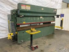 120 Ton, Atlantic #HDE120-12, hydraulic press brake, 12' overall, 124" between housing, 4.7" stroke, 15 HP