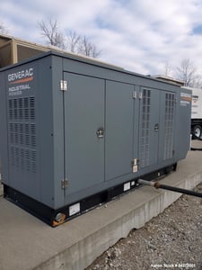 140 Kw Generac #MG150, Natural Gas Generator, 175 Kva, Wpe, 176 Hours, 2017