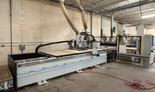 Weeke #Vantech-512, Cnc Router, w/ Offloading, 5' x12' table, 4 zone, 2015