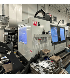 Haas #VM-6, 5-Axis CNC Vertical Machining Center, 64" x 28" table, 64" X, 32" Y, 30" Z, 16" max. tool length