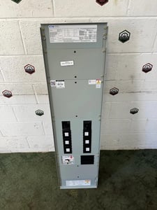 160 Amp. Eaton, PRL3A, POW-R-Line 18-Slot Panel Board, HFDE316032 main breaker, 65 KAIC, 480Y/277 Volts, 2022