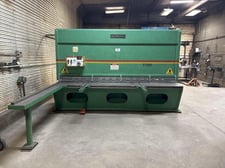 3/8" x 10' Accurshear #37510, Shear, 30 HP, 36" Back Gauge