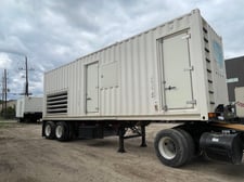 5550 KW Caterpillar #XQ550G, Natural gas generator set, 480 Volts, 790 HP @ 1200 RPM, G3512 TA engine, sound