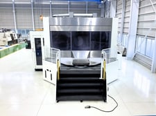 Makino #T1, CNC HCM, 97 automatic tool changer, 59" X, 51" Y, 78.7" Z, 12000 RPM, HSK A 100, 5-Axis