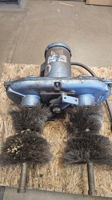 Mighty Lube #OP-08, Powered Cleaning Brush, Conveyor Chain, 1994