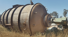 Struthers Wells crystallizer, 8000 gallon, 316 Stainless Steel