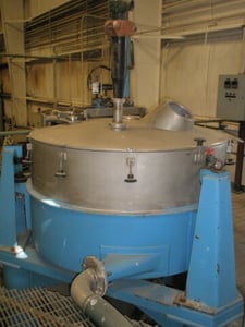 50" x 20" Toniatti Centrifuge, basket, perforate, 304 Stainless Steel