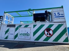 1500 KW Caterpillar #Power-Pac, Natural gas generator set, 2175 HP @ 1800 RPM, G3516C engine, sound