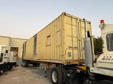 1250 KW Cummins #DFLC, diesel generator set, 480 Volts, 1850 HP @ 1800 RPM, KTA-50-G3 engine, sound