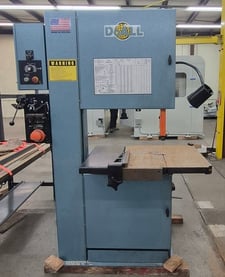 26" x 13" Doall #2613-V3, Vertical Band Saw, 183" band, 2016