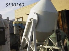 MacLellan #5, conical mixer, 20 cu.ft., Teflon coater