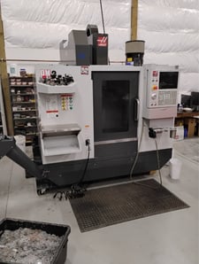 Haas #DM-2, vertical machining center, 28" X, 16" Y, 15.5" Z, 15 HP, 10000 RPM, 18 automatic tool changer