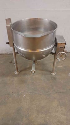 Groen #DT-60, Steam Kettle, Stainless Steel, 1986