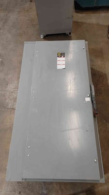 800 Amp. Square D #H367N, Heavy Duty Safety Switch, 600 Volts