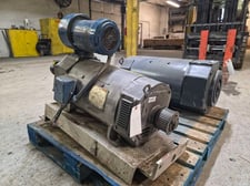 30 HP 1800 RPM U.S. Motors, Frame 2510AT, DPFVBB, 500 VA, 300/150 VF